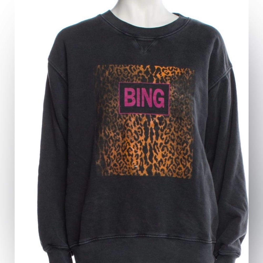Anine Bing Gray Knit Sweater